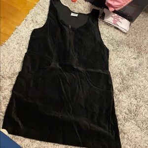 Girls Faux suede feel dress